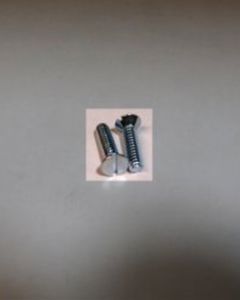SCREW,MACHINE 10-24X.75 FLAT HD SLOT ZINC